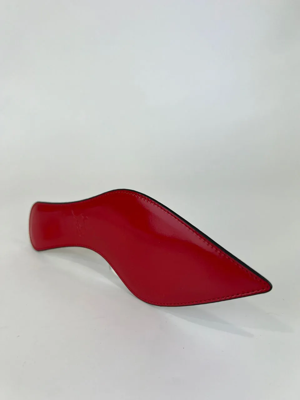 Red Leather Slap Magnificent Bracelet