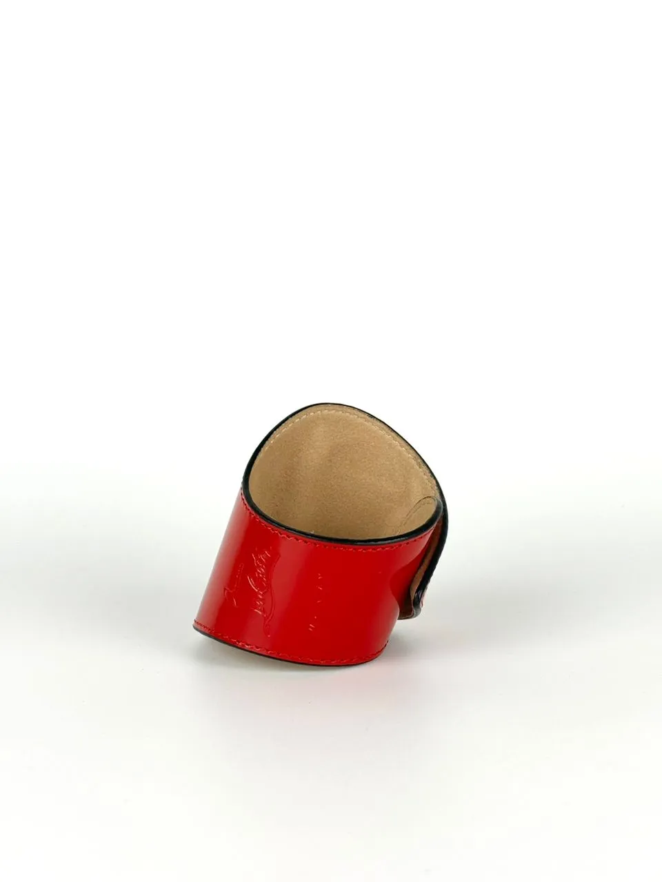 Red Leather Slap Magnificent Bracelet