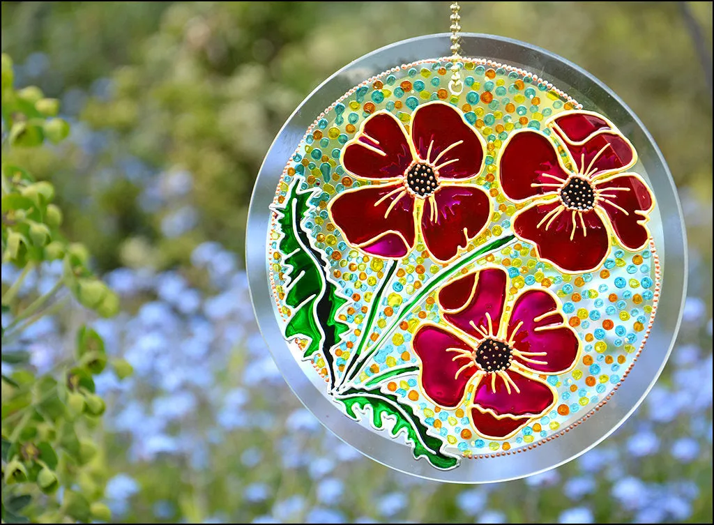 Red Poppy Roundel