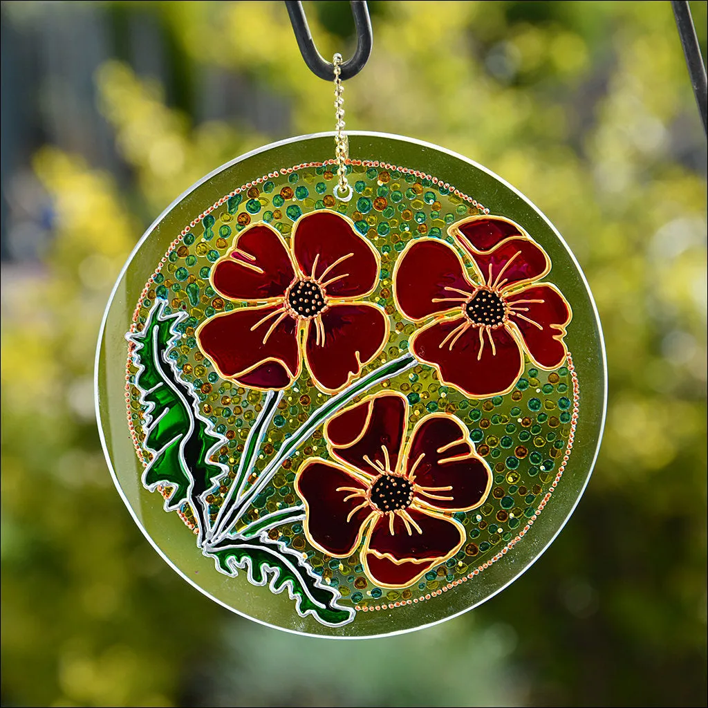 Red Poppy Roundel