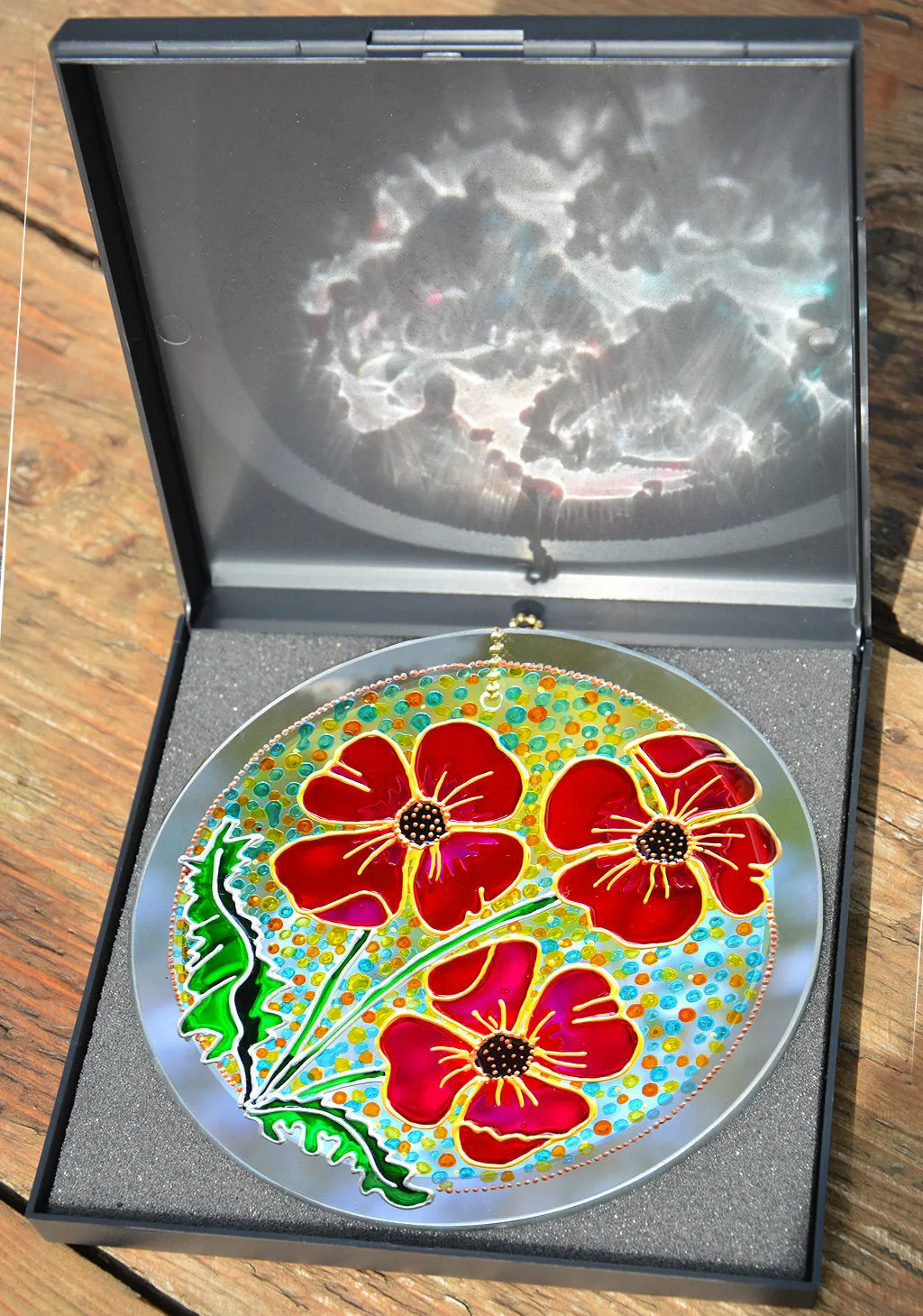 Red Poppy Roundel
