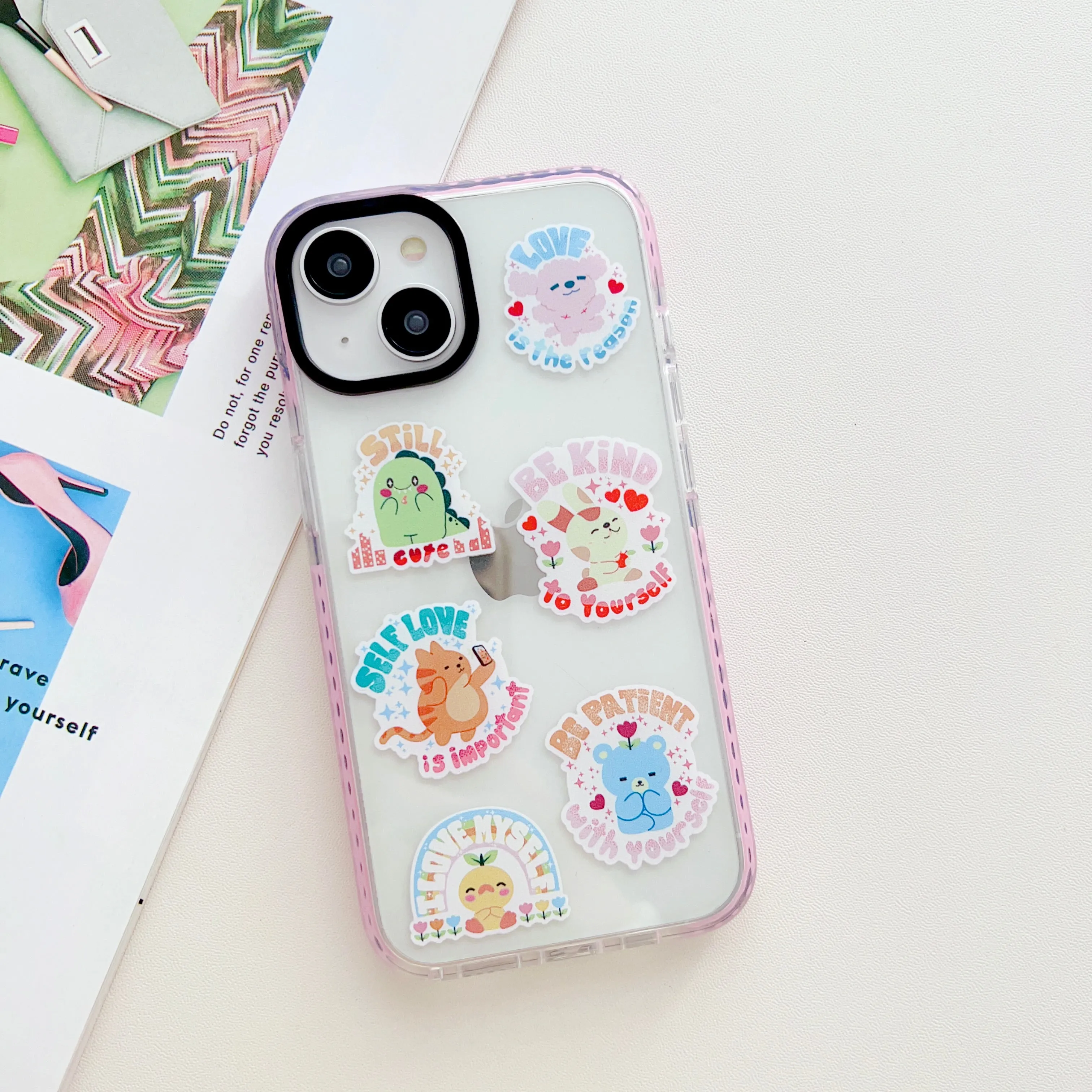 Self Love Designer Impact Proof Case for iPhone