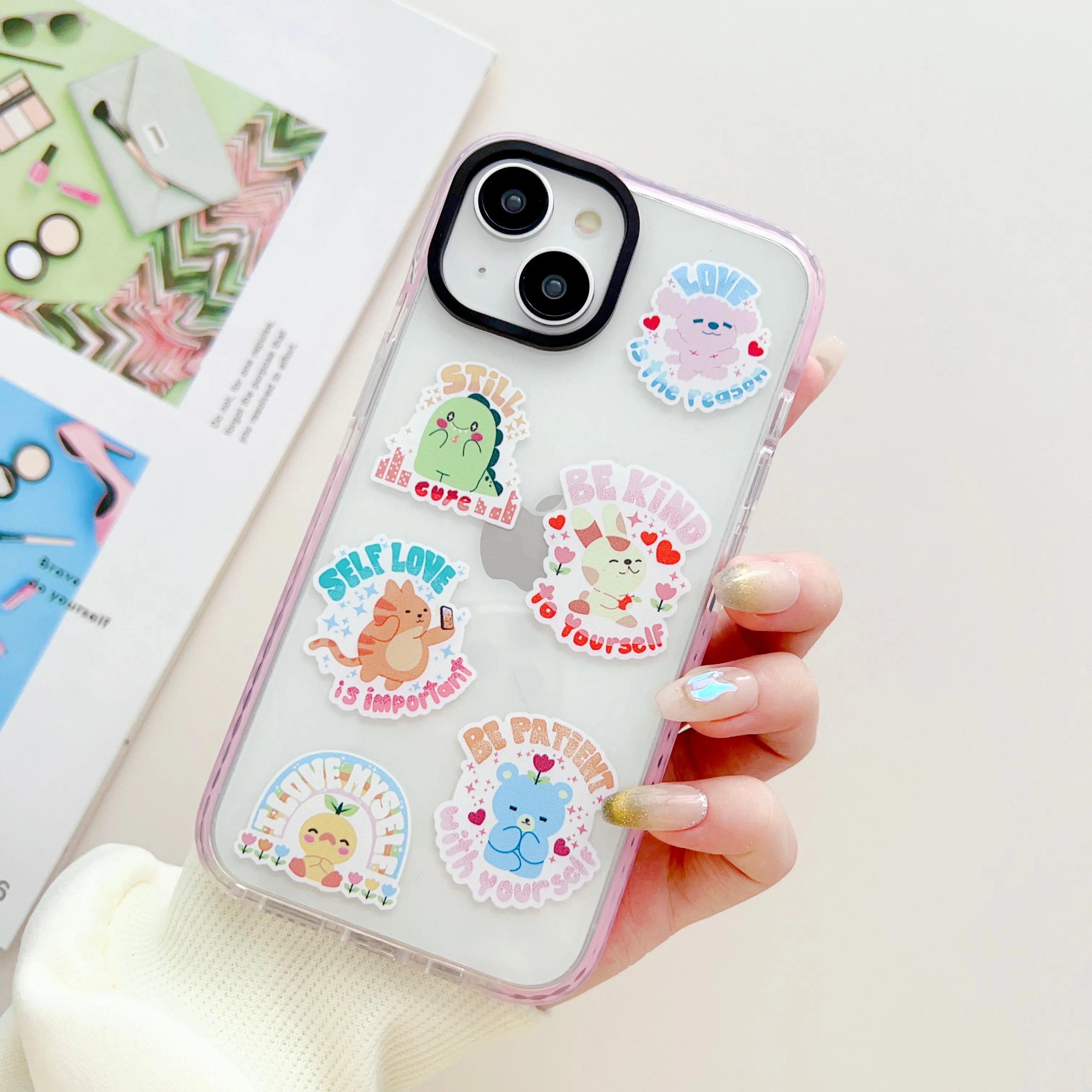 Self Love Designer Impact Proof Case for iPhone