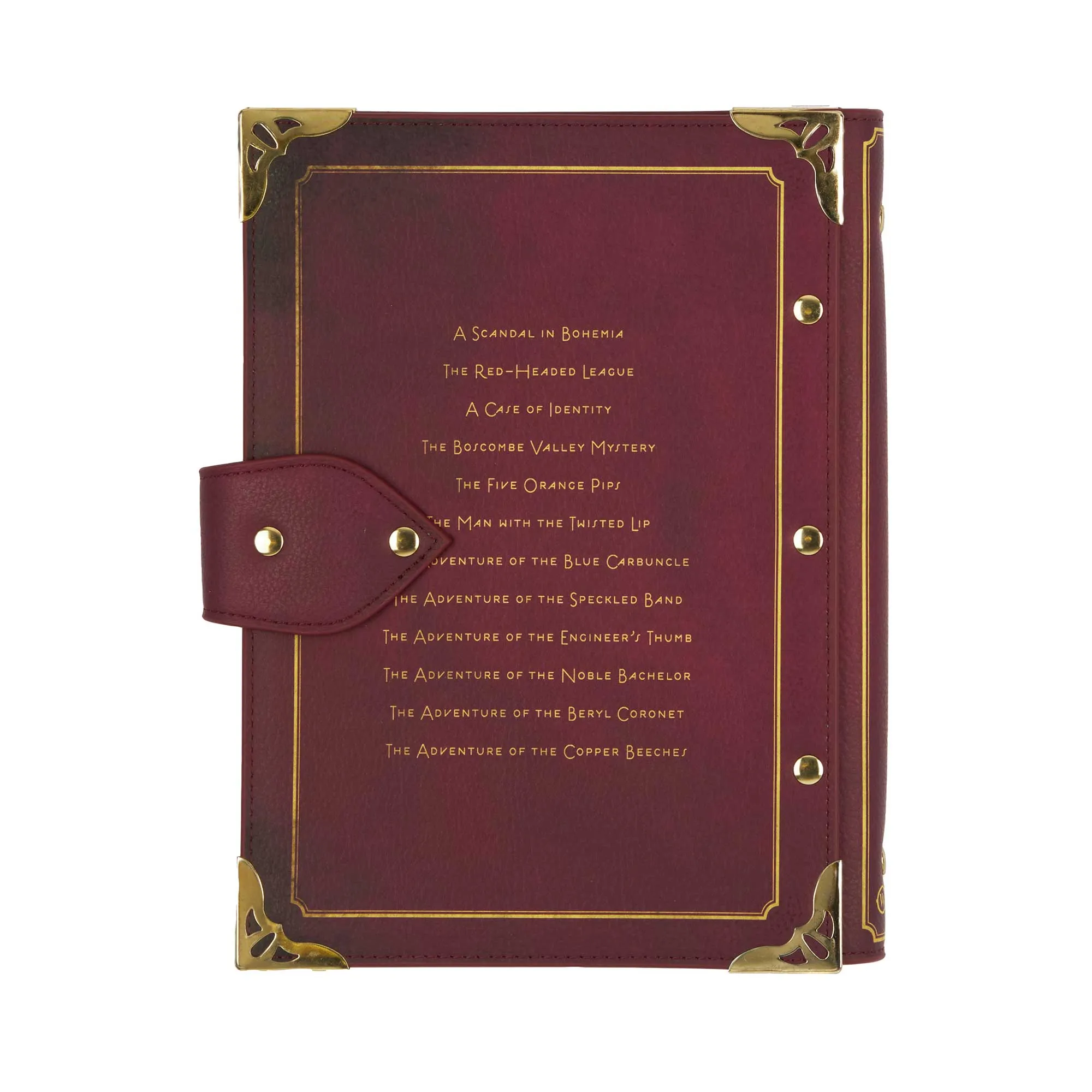 Sherlock Holmes Refillable Ring Binder Notebook