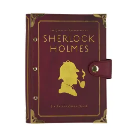 Sherlock Holmes Refillable Ring Binder Notebook