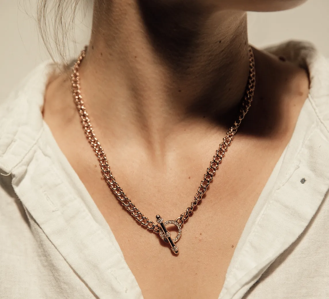 Tag Link Necklace