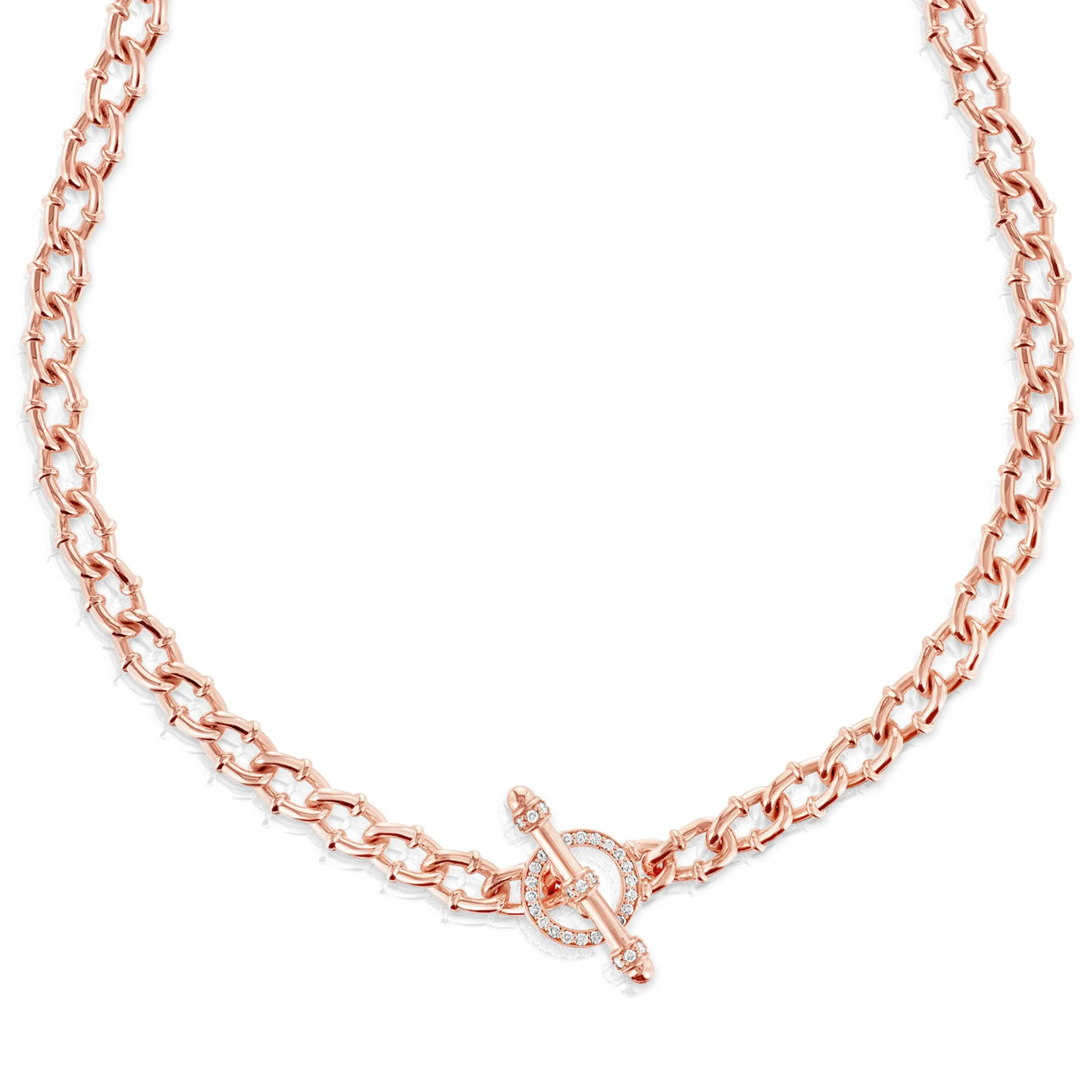 Tag Link Necklace