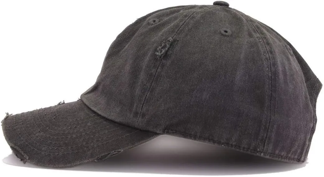 USA Embroidered Vintage Baseball Cap Cotton Adjustable Distressed Dad Hat