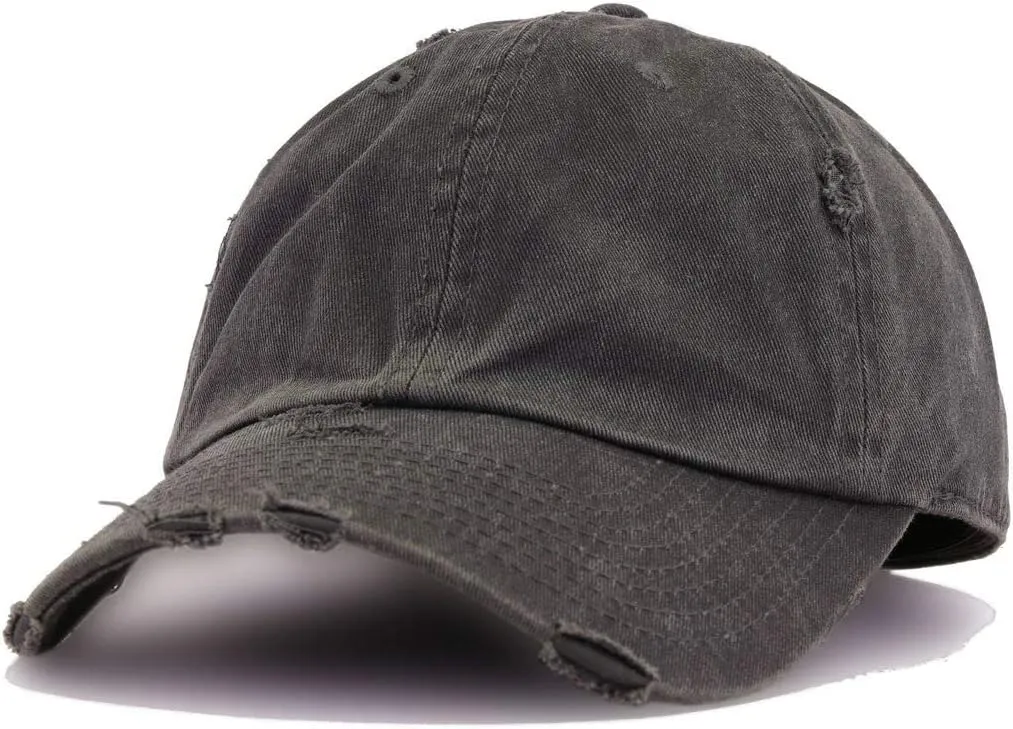 USA Embroidered Vintage Baseball Cap Cotton Adjustable Distressed Dad Hat