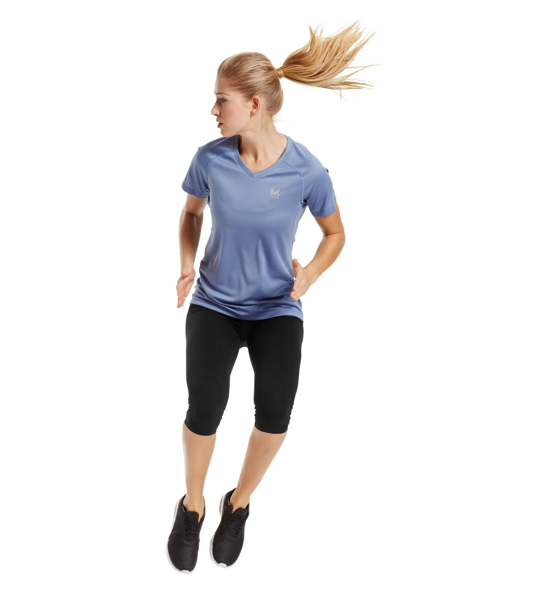 VaporActive Alpha Short Sleeve V-Neck T-Shirt | English Manor