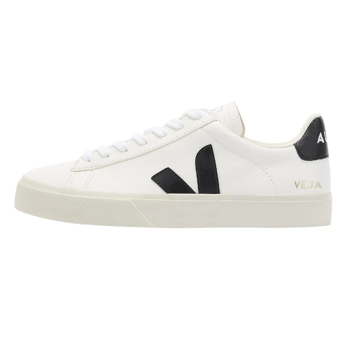 Veja Esplar Leather Mens White / Black Trainers