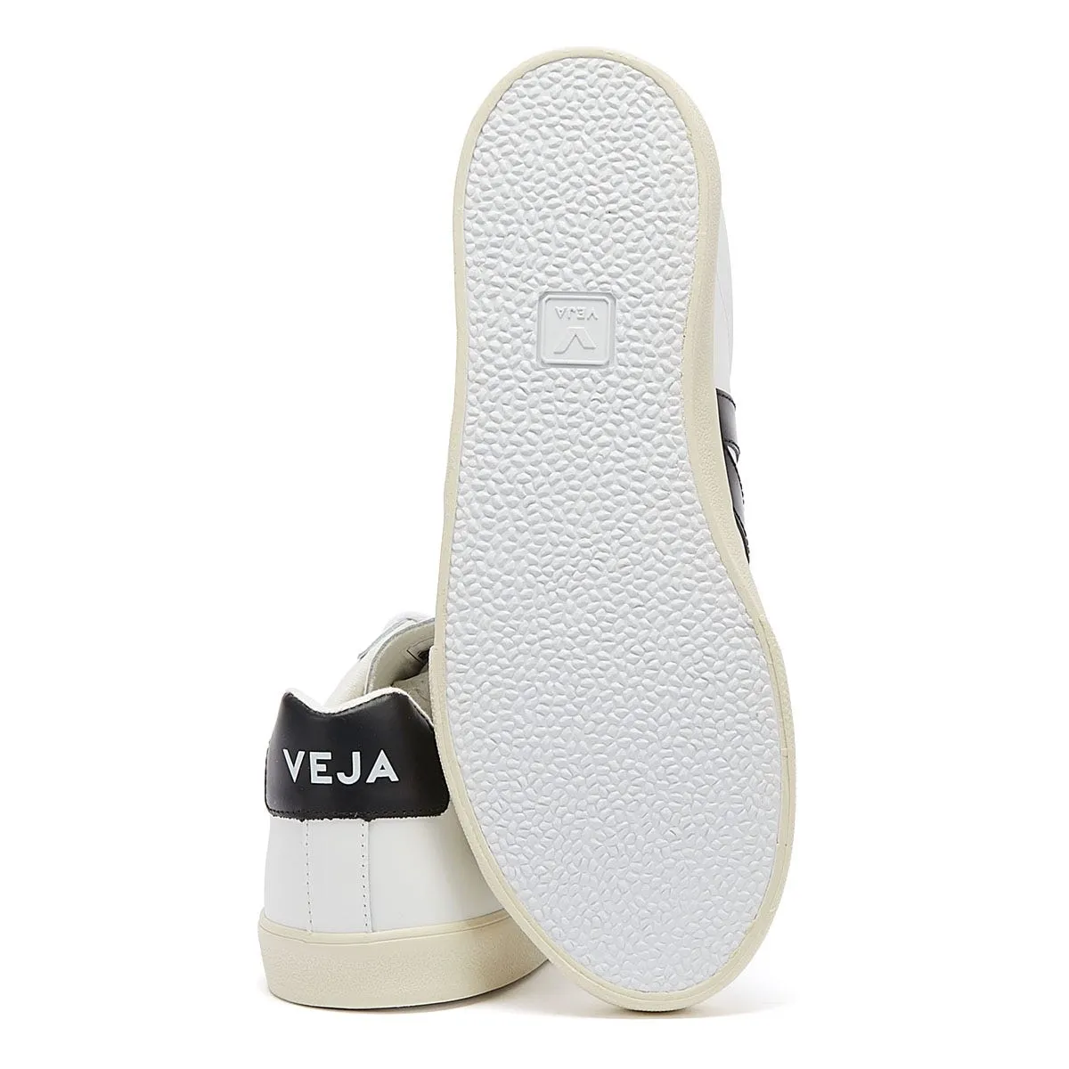Veja Esplar Leather Mens White / Black Trainers